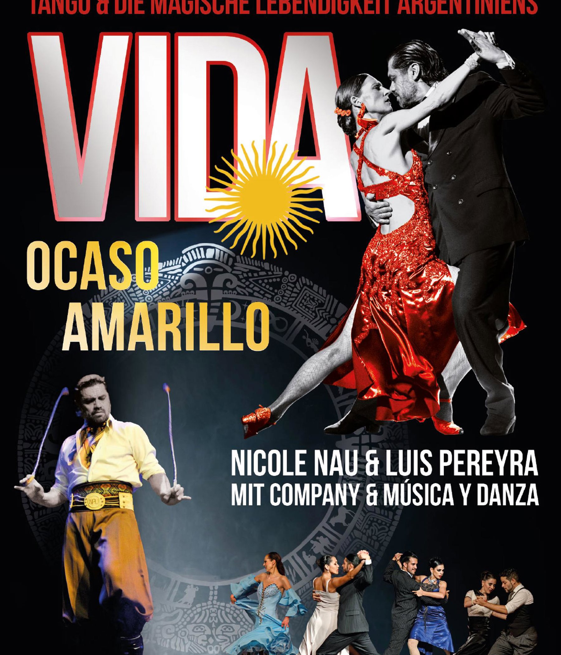 Nicole Nau & Luis Pereyra mit Company Ocaso Amarillo